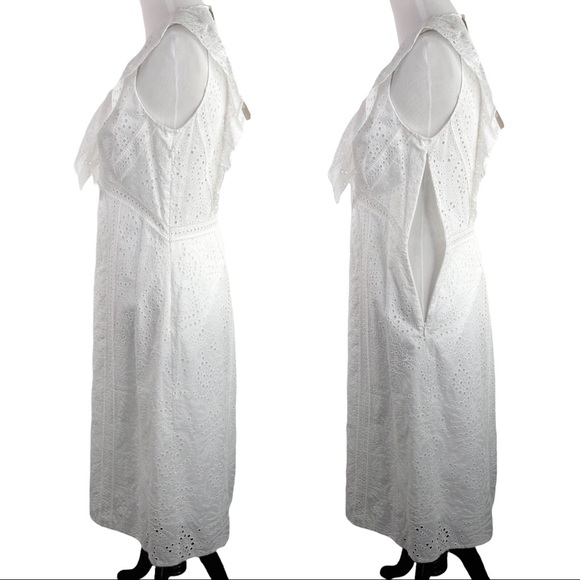 Burberry Beckie Eyelet Ruffle Dress - Picture 4 of 9